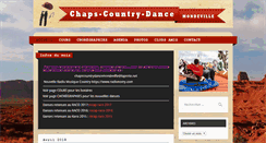 Desktop Screenshot of chapscountrydance.com